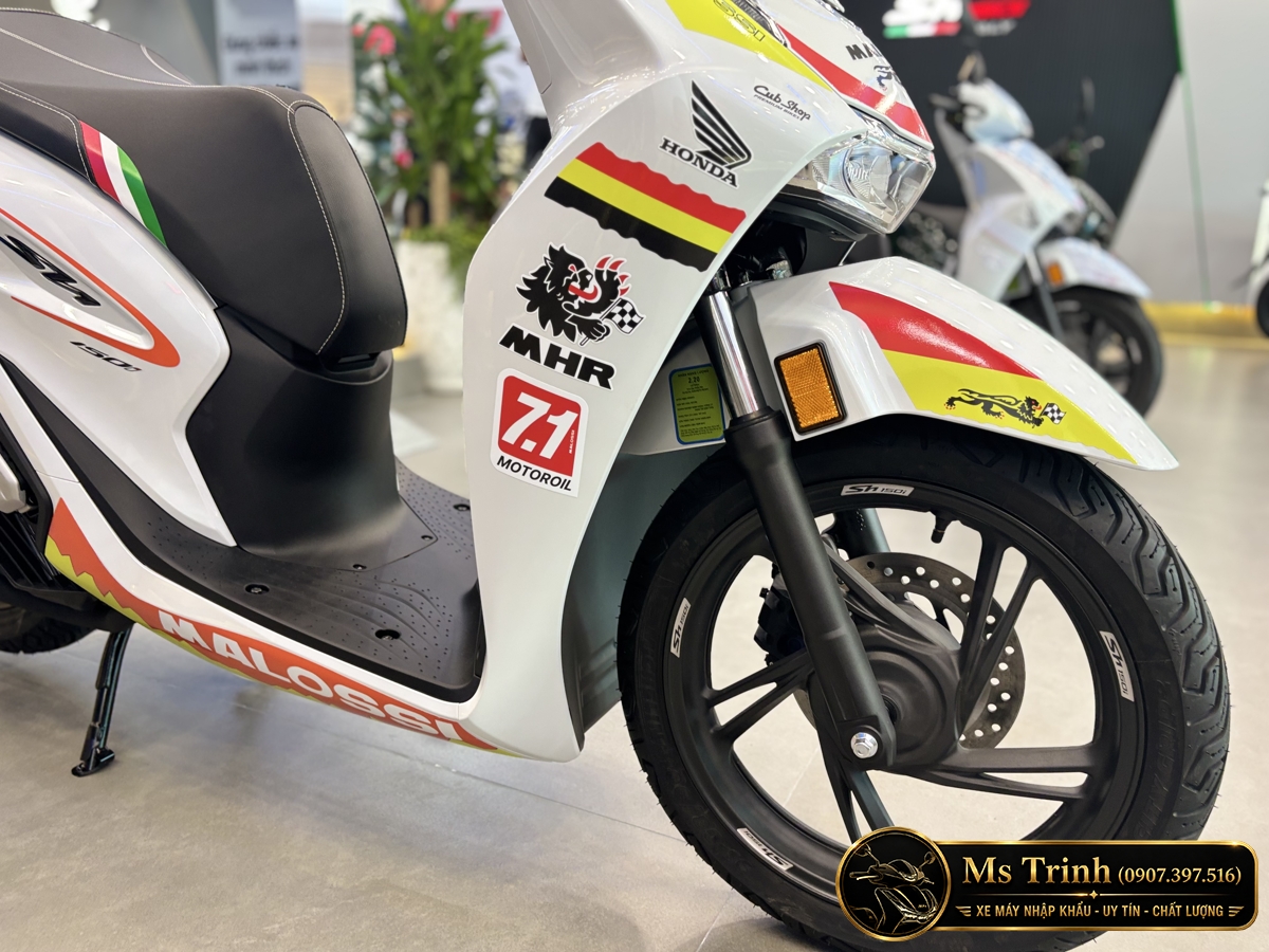 Honda SH150 Ý Malossi 2026 tại Bắc Ninh - Tem custom thể thao, dáng SH thanh lịch