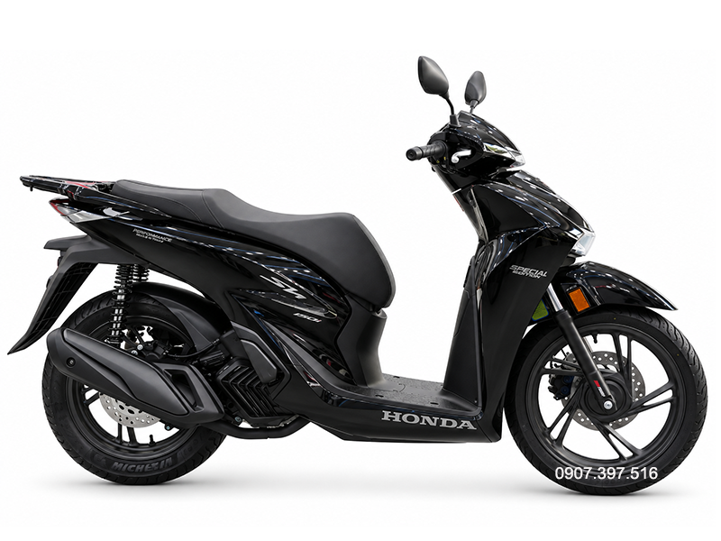 Honda SH150i Ý đen bóng 2027 tại Bắc Ninh - Sơn bóng lịch sự, tiện ích cho mỗi ngày