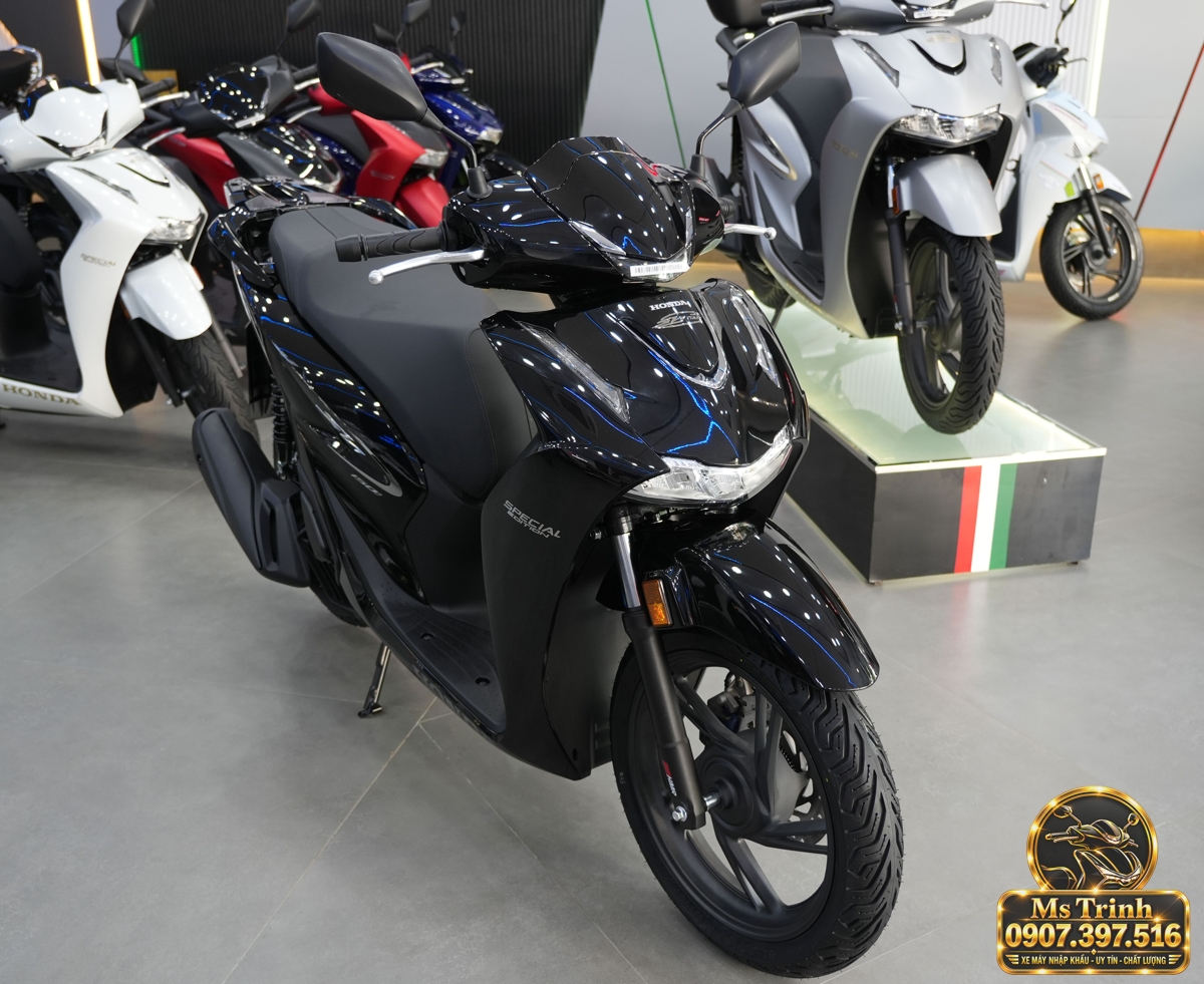 Honda SH150i Ý đen bóng 2027 tại Bắc Ninh - Sơn bóng lịch sự, tiện ích cho mỗi ngày
