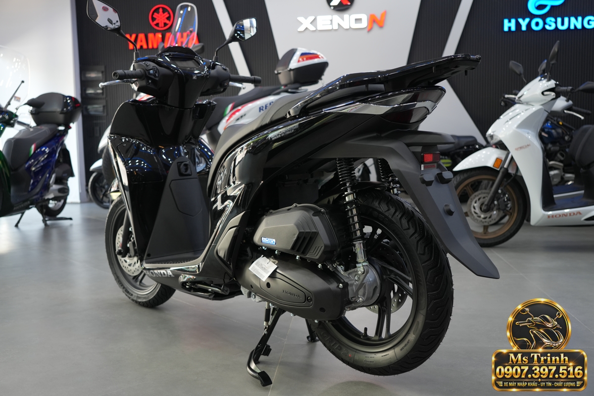 Honda SH150i Ý đen bóng 2027 tại Bắc Ninh - Sơn bóng lịch sự, tiện ích cho mỗi ngày