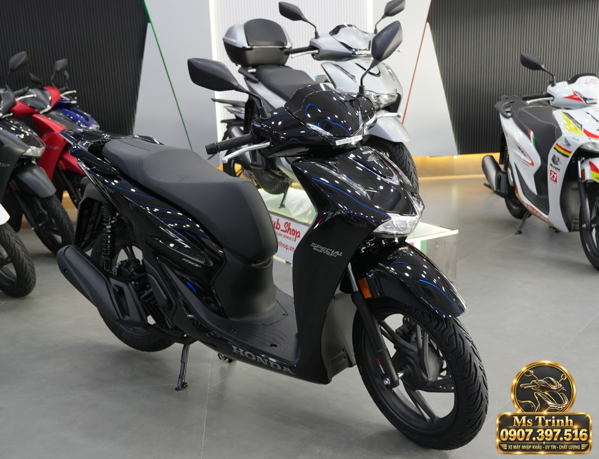 Honda SH150i Ý đen bóng 2027 tại Bắc Ninh - Sơn bóng lịch sự, tiện ích cho mỗi ngày