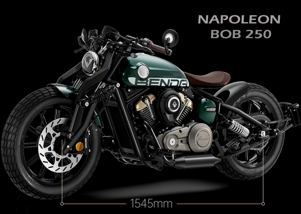 Benda Napolenon Bobber 250, Phân Phối Chính Hãng, Cao Cấp, Giá Rẻ tại Bắc Ninh
