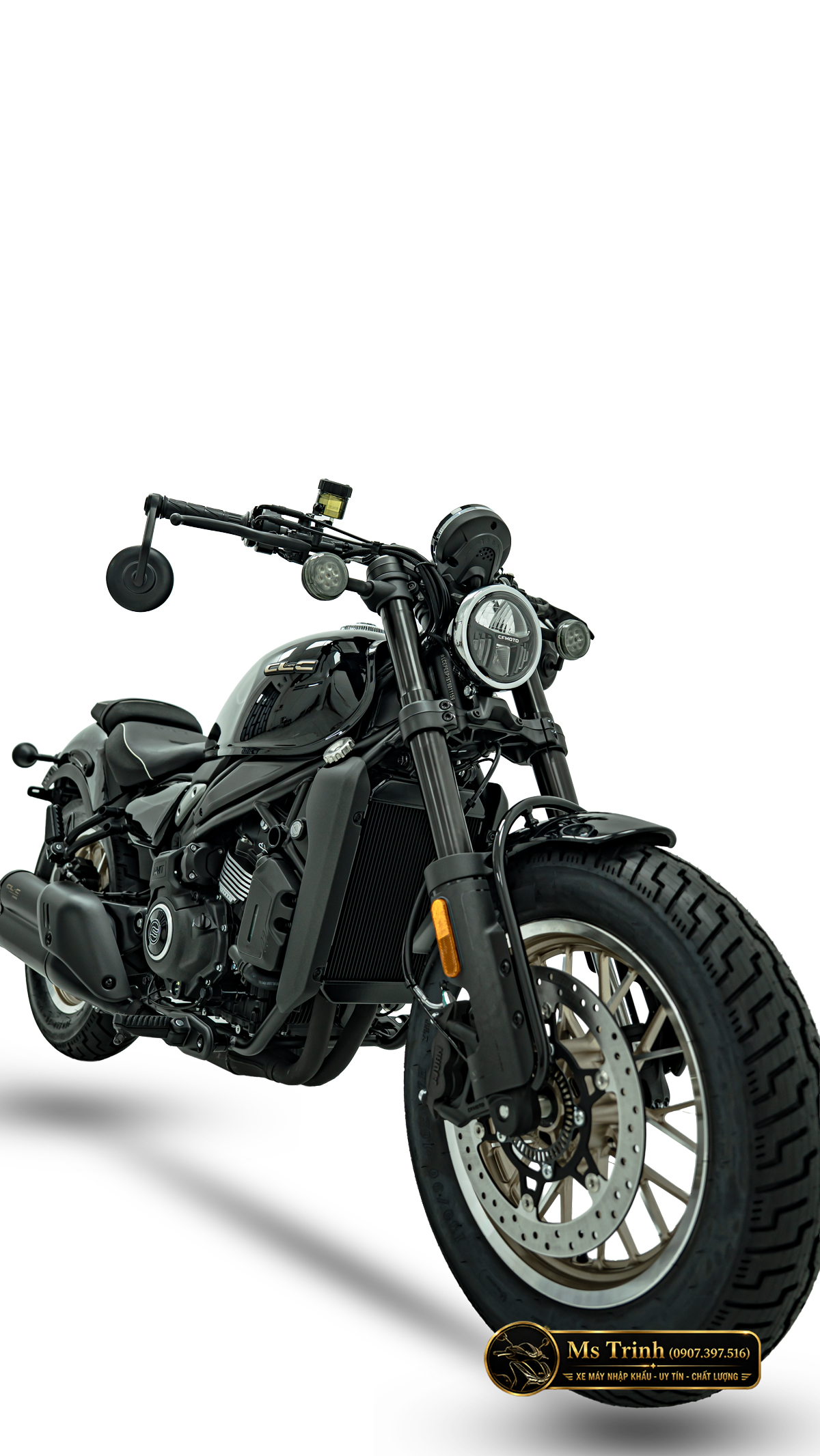 CFMOTO 450CL-C AMT Bắc Ninh Cruiser 449cc số tự động, giá 167 triệu