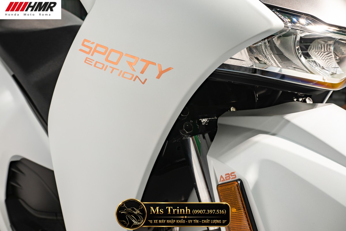 Honda SH350i nhập Ý 2026 tại Bắc Ninh - SH350i Sporty Trắng Nhám, Xám Bóng Đẳng Cấp Chuẩn Ý