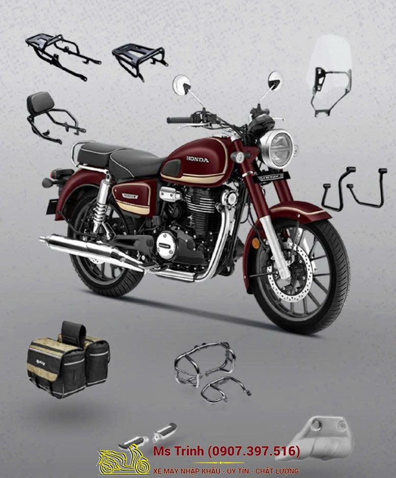 Honda CB350C Special Edition tại Bắc Ninh - Classic 350cc Đậm Chất Retro, Đối Thủ Nặng Ký Từ Ấn Độ