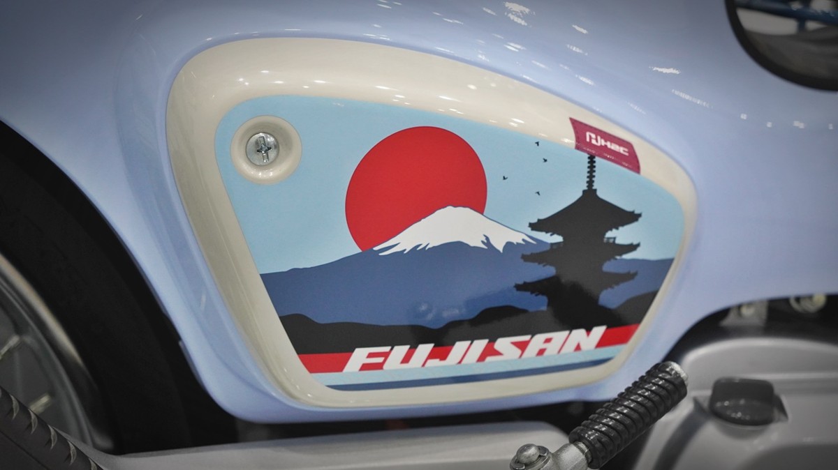 Honda Cub 110 Fujisan bản giới hạn tại Bắc Ninh - Thiết kế đậm chất Nhật Bản
