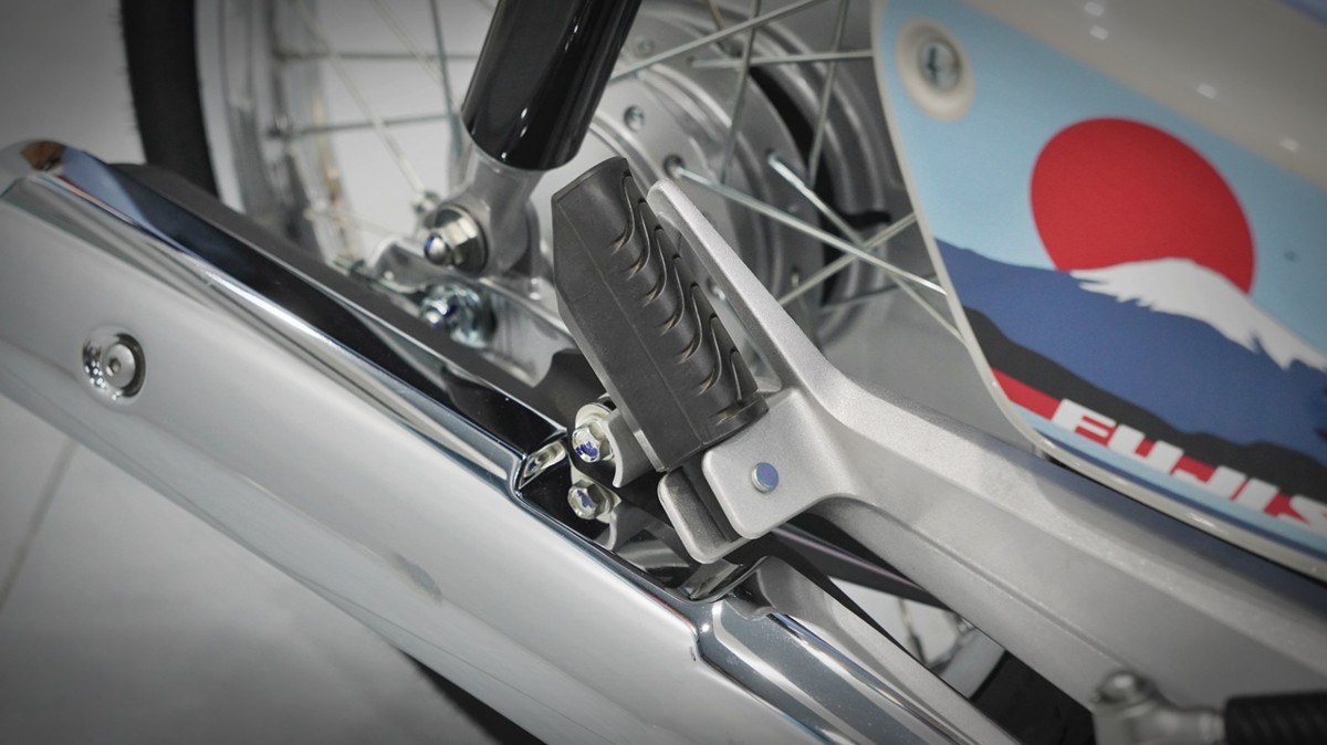 Honda Cub 110 Fujisan bản giới hạn tại Bắc Ninh - Thiết kế đậm chất Nhật Bản