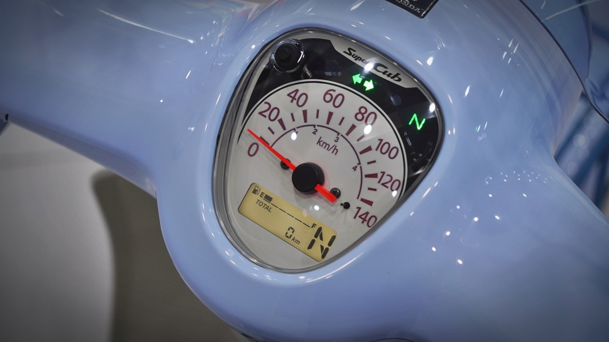 Honda Cub 110 Fujisan bản giới hạn tại Bắc Ninh - Thiết kế đậm chất Nhật Bản