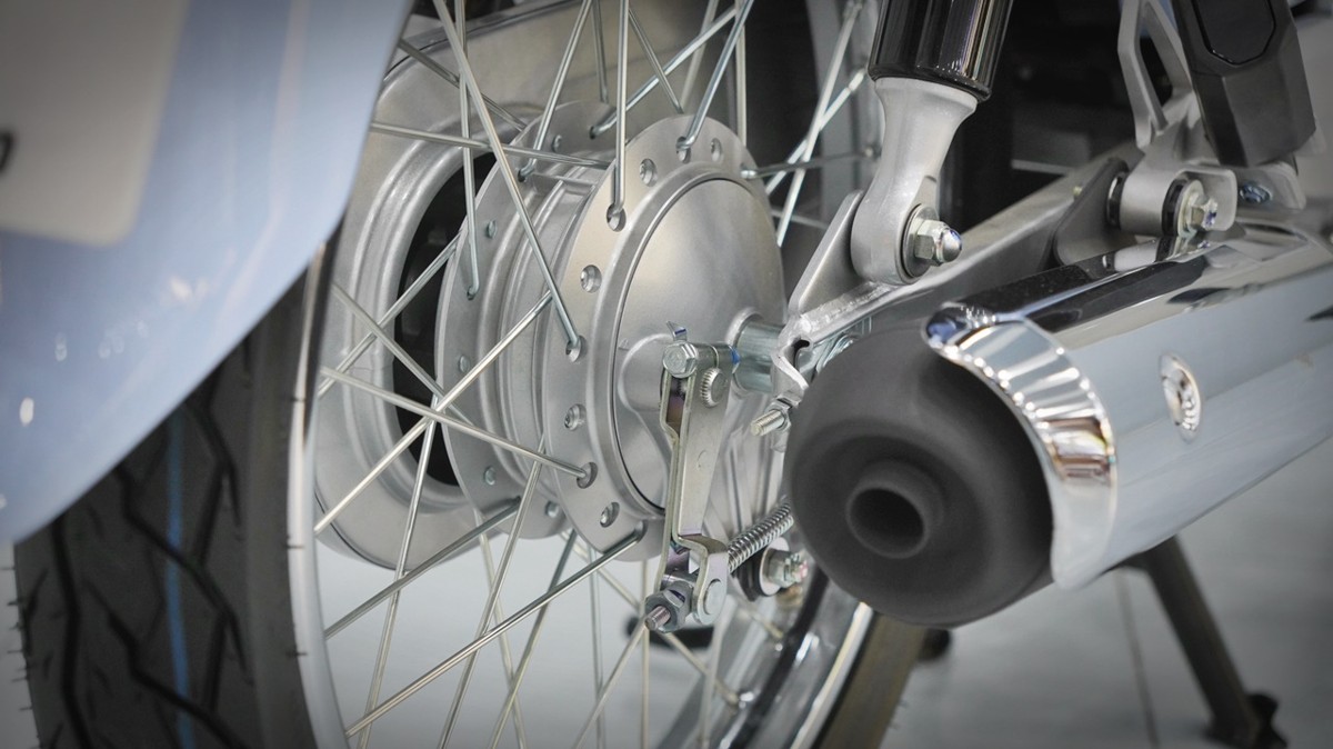 Honda Cub 110 Fujisan bản giới hạn tại Bắc Ninh - Thiết kế đậm chất Nhật Bản