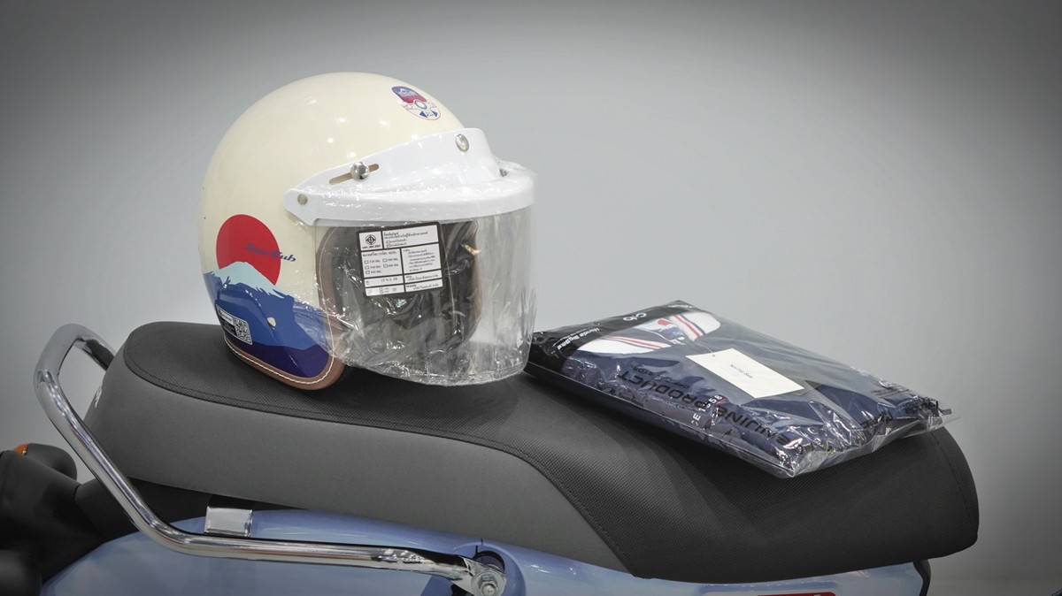 Honda Cub 110 Fujisan bản giới hạn tại Bắc Ninh - Thiết kế đậm chất Nhật Bản