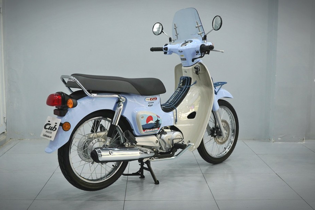 Honda Cub 110 Fujisan bản giới hạn tại Bắc Ninh - Thiết kế đậm chất Nhật Bản