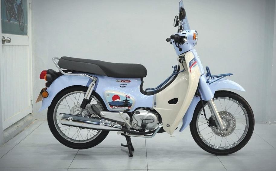 Honda Cub 110 Fujisan bản giới hạn tại Bắc Ninh - Thiết kế đậm chất Nhật Bản