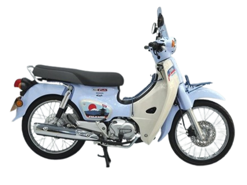Honda Cub 110 Fujisan bản giới hạn tại Bắc Ninh - Thiết kế đậm chất Nhật Bản
