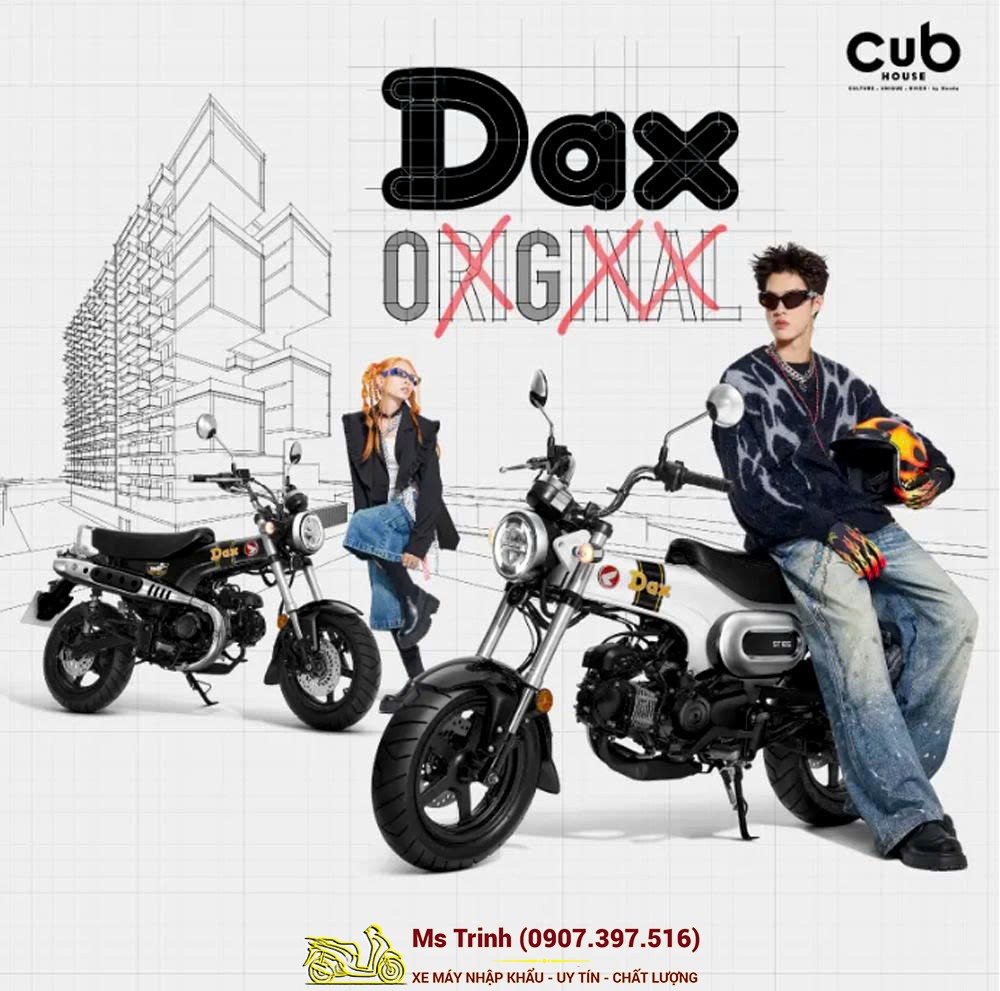 Honda Dax ST125 2026 tại Bắc Ninh - Minibike huyền thoại khung T-Bone đầy cá tính