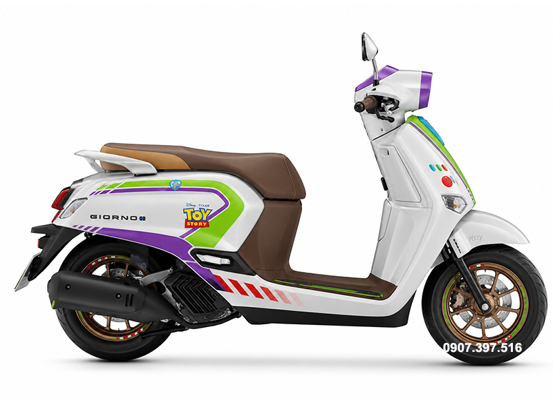 Honda Giorno+ Buzz Lightyear Limited Edition 2026 Bản giới hạn 2.000 xe tại Bắc Ninh