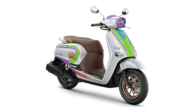 Honda Giorno+ Buzz Lightyear Limited Edition 2026 Bản giới hạn 2.000 xe tại Bắc Ninh