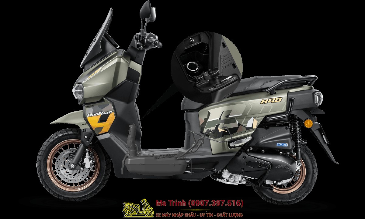 Honda HRD125 2026 - Xe tay ga ADV cá tính, ABS 2 kênh, công nghệ hiện đại tại Bắc Ninh