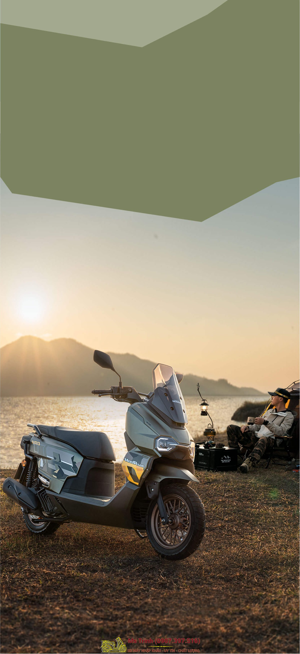 Honda HRD125 2026 - Xe tay ga ADV cá tính, ABS 2 kênh, công nghệ hiện đại tại Bắc Ninh