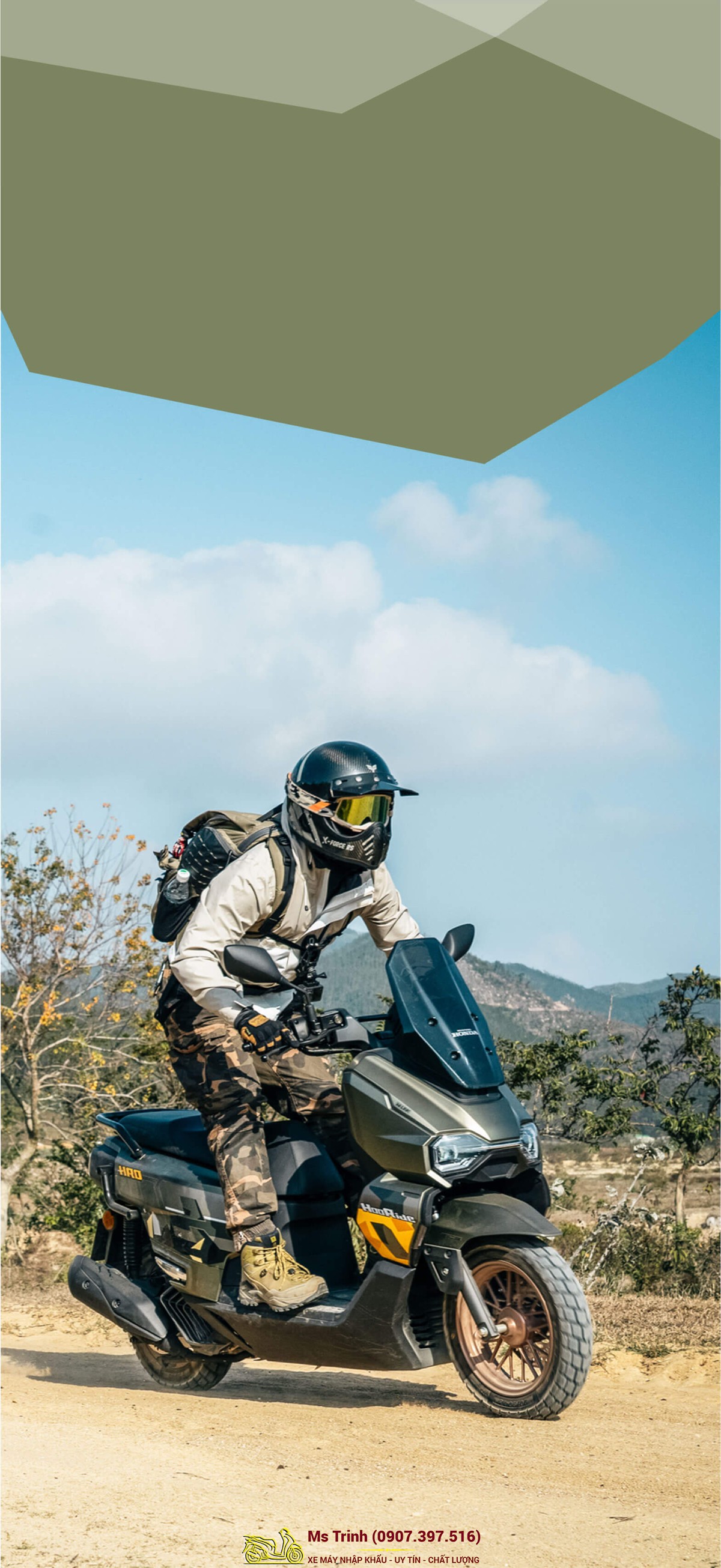 Honda HRD125 2026 - Xe tay ga ADV cá tính, ABS 2 kênh, công nghệ hiện đại tại Bắc Ninh