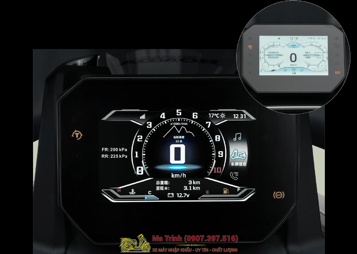 Honda HRD125 2026 - Xe tay ga ADV cá tính, ABS 2 kênh, công nghệ hiện đại tại Bắc Ninh