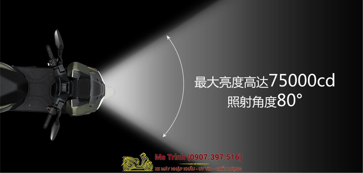 Honda HRD125 2026 - Xe tay ga ADV cá tính, ABS 2 kênh, công nghệ hiện đại tại Bắc Ninh