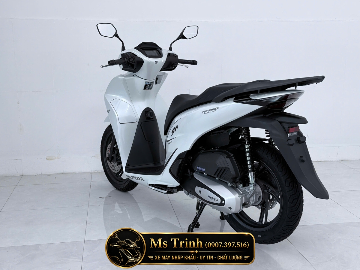 Honda SH150i Special Edition Standard nhập HMR Ý màu trắng tại Bắc Ninh: Giá trị nằm trong từng chi tiết nguyên bản