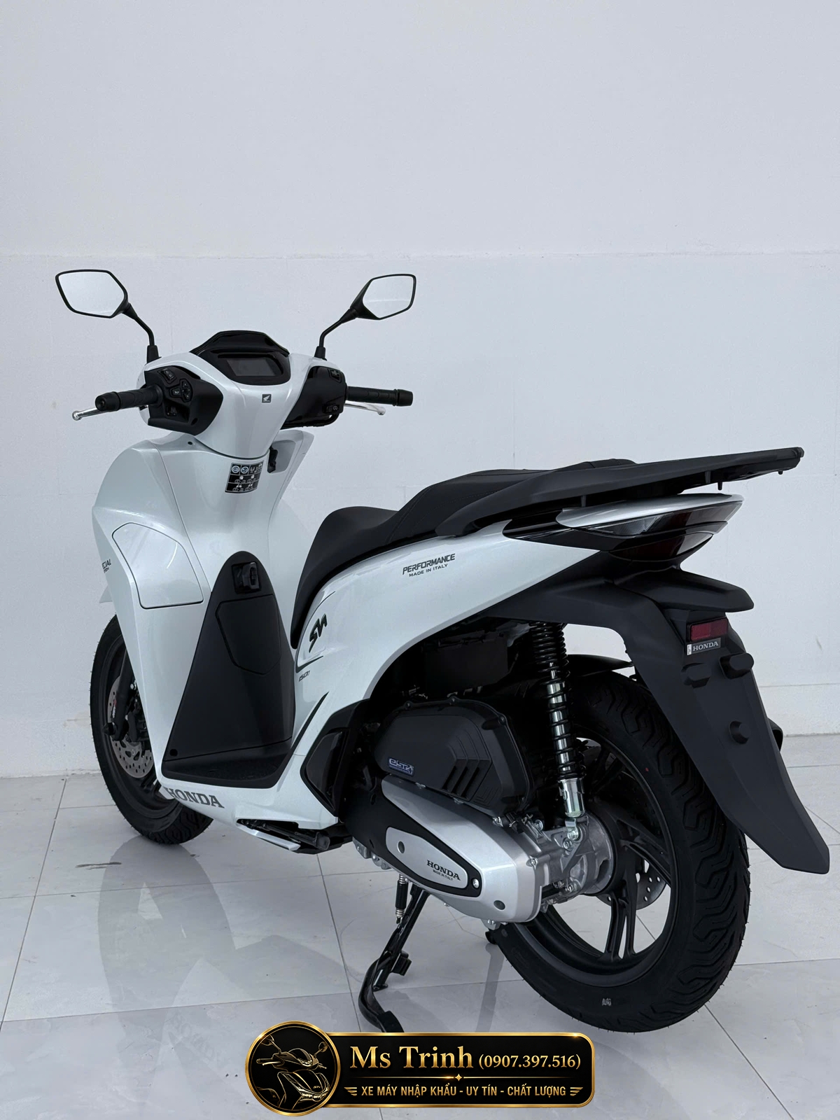 Honda SH150i Special Edition Standard nhập HMR Ý màu trắng tại Bắc Ninh: Giá trị nằm trong từng chi tiết nguyên bản