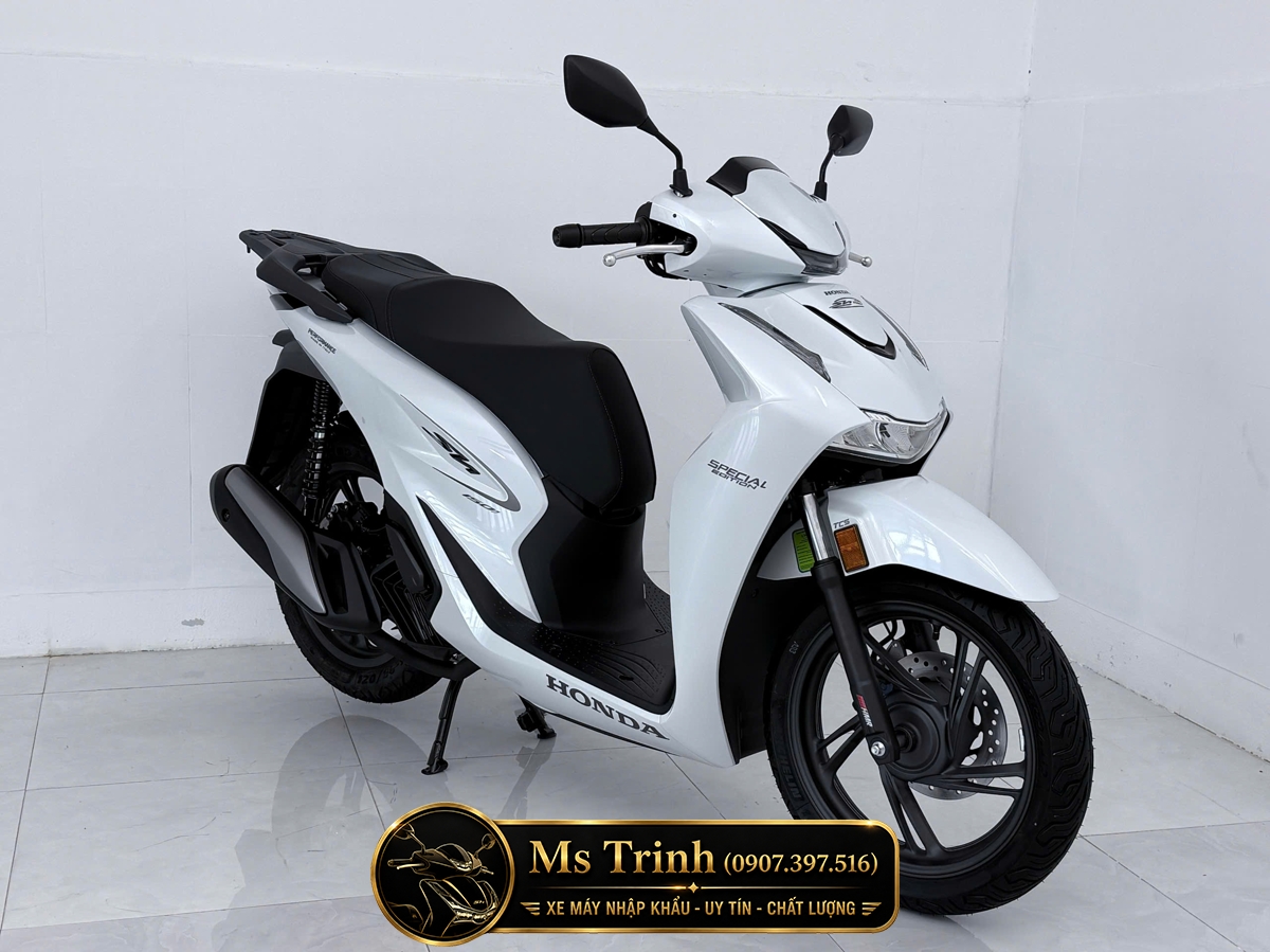 Honda SH150i Special Edition Standard nhập HMR Ý màu trắng tại Bắc Ninh: Giá trị nằm trong từng chi tiết nguyên bản