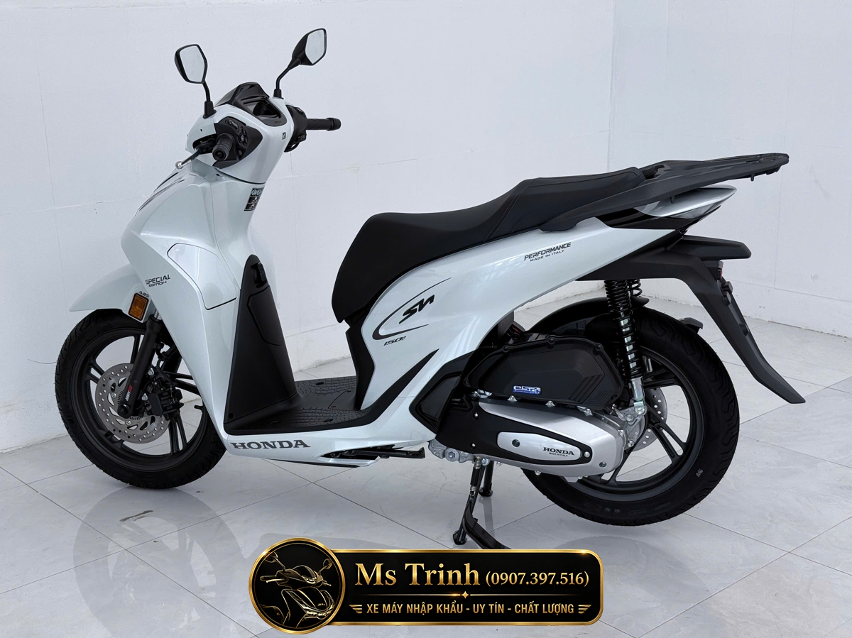 Honda SH150i Special Edition Standard nhập HMR Ý màu trắng tại Bắc Ninh: Giá trị nằm trong từng chi tiết nguyên bản
