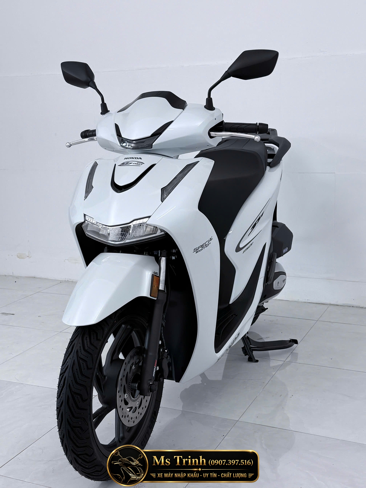 Honda SH150i Special Edition Standard nhập HMR Ý màu trắng tại Bắc Ninh: Giá trị nằm trong từng chi tiết nguyên bản