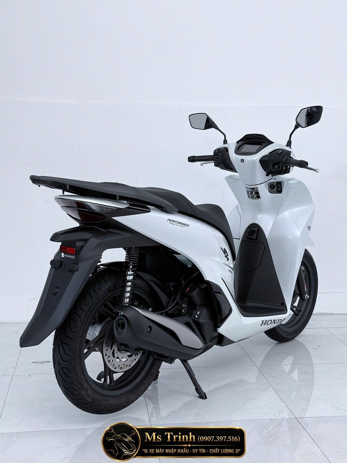 Honda SH150i Special Edition Standard nhập HMR Ý màu trắng tại Bắc Ninh: Giá trị nằm trong từng chi tiết nguyên bản