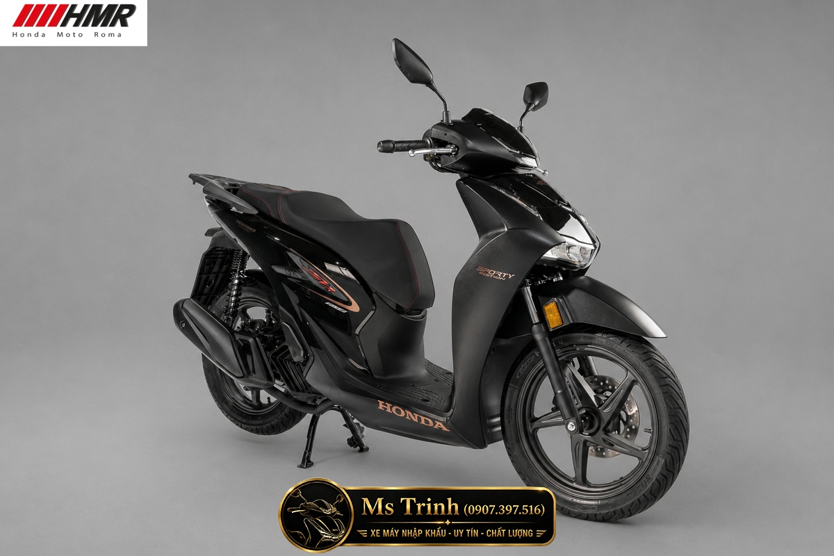 Honda SH150i nhập Ý 2026 Sporty màu đen tại Bắc Ninh - Mẫu SH Ý cao cấp được săn đón nhất hiện nay