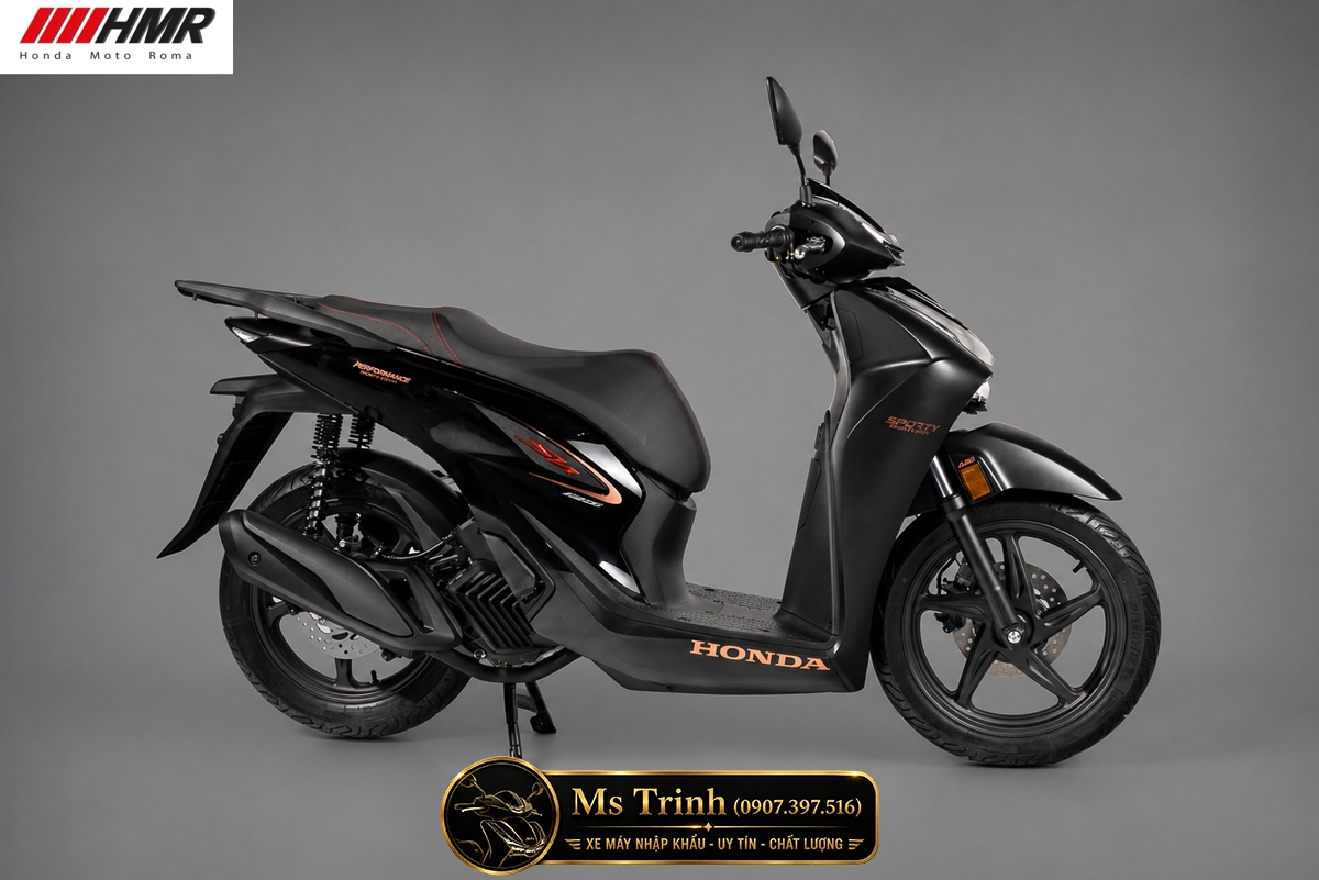 Honda SH150i nhập Ý 2026 Sporty màu đen tại Bắc Ninh - Mẫu SH Ý cao cấp được săn đón nhất hiện nay