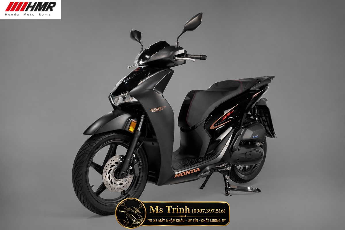 Honda SH150i nhập Ý 2026 Sporty màu đen tại Bắc Ninh - Mẫu SH Ý cao cấp được săn đón nhất hiện nay