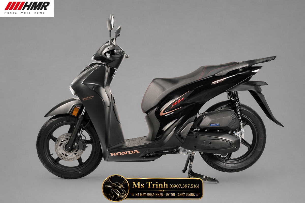 Honda SH150i nhập Ý 2026 Sporty màu đen tại Bắc Ninh - Mẫu SH Ý cao cấp được săn đón nhất hiện nay