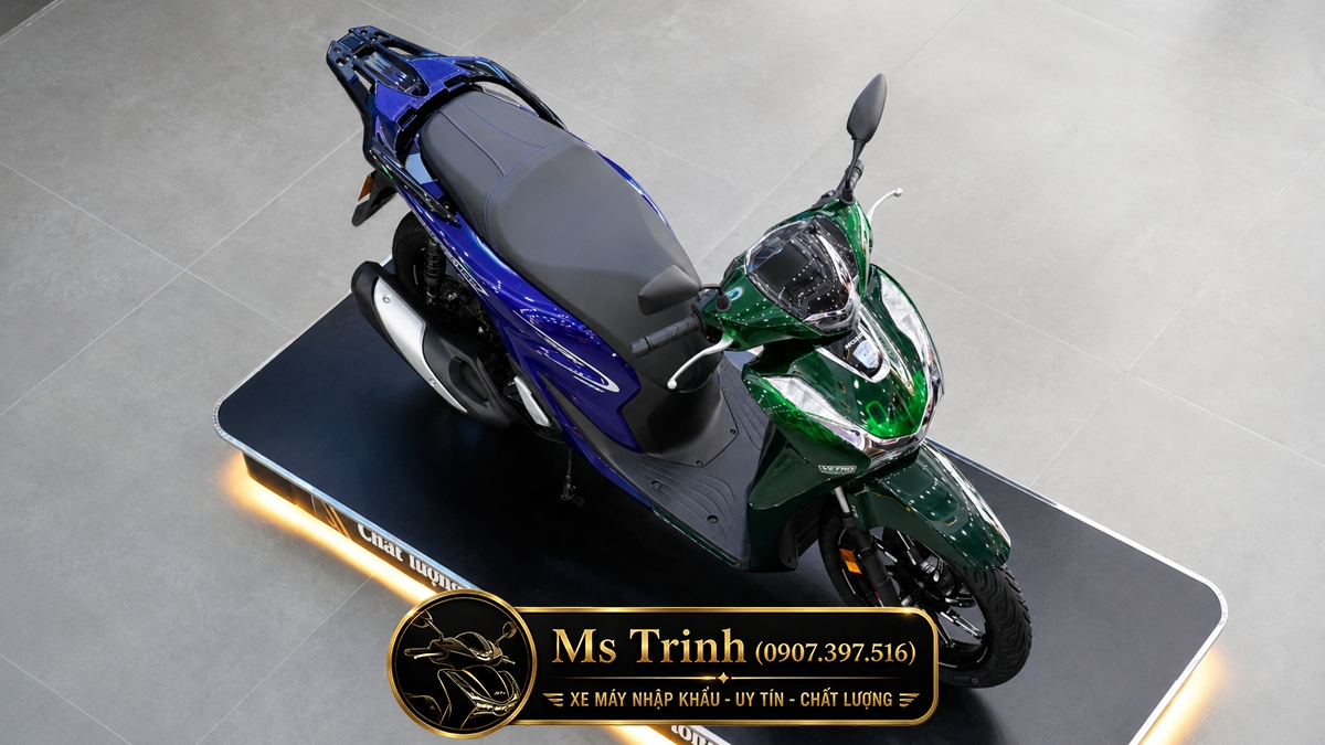 Honda SH150i Vetro Green - Sapphire tại Bắc Ninh: SH Ý Limited 200 xe
