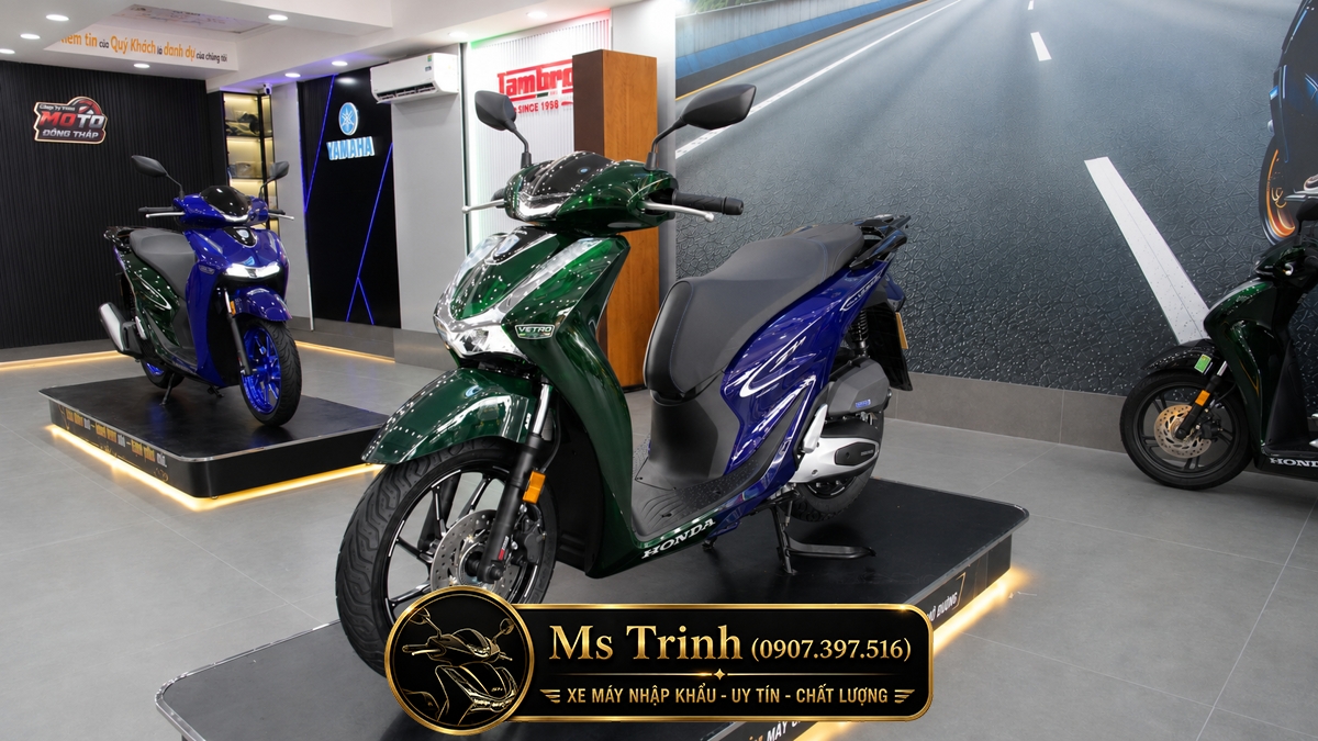 Honda SH150i Vetro Green - Sapphire tại Bắc Ninh: SH Ý Limited 200 xe