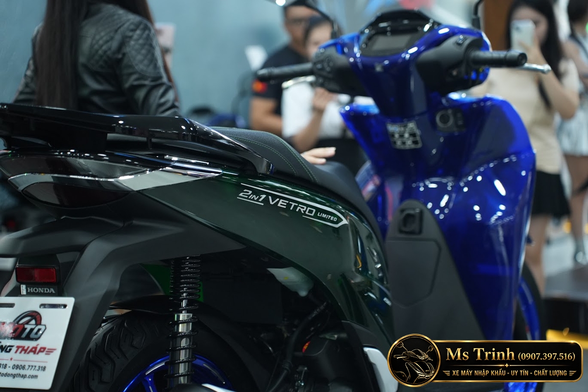 Honda SH150i Vetro Sapphire - Green tại Bắc Ninh: SH Ý 2 trong 1 giới hạn 200 xe