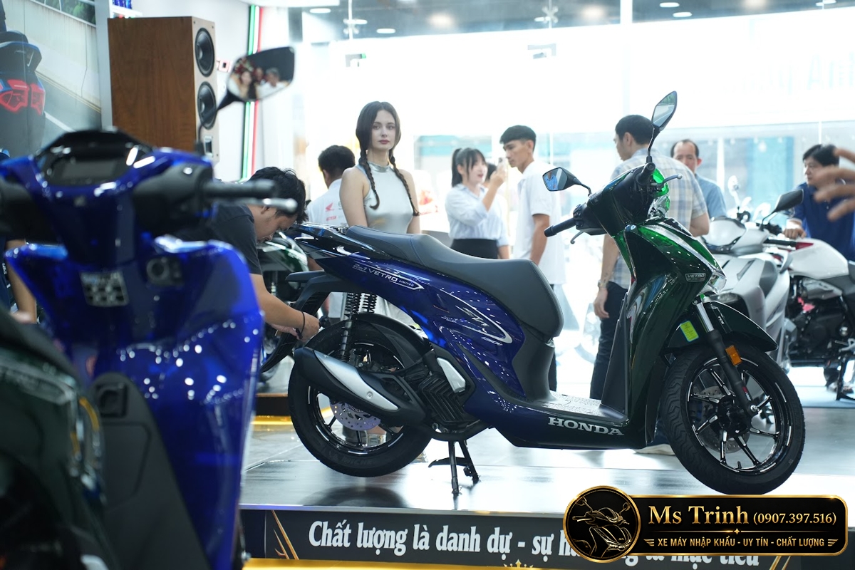 Honda SH150i Vetro Sapphire - Green tại Bắc Ninh: SH Ý 2 trong 1 giới hạn 200 xe