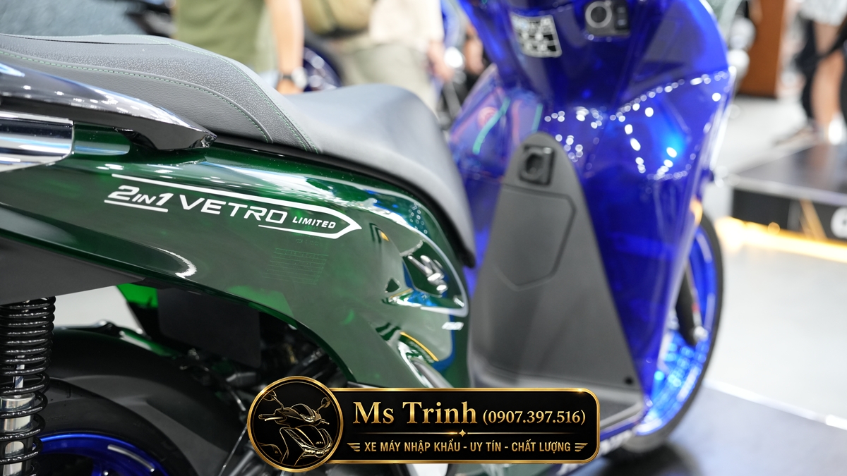 Honda SH150i Vetro Sapphire - Green tại Bắc Ninh: SH Ý 2 trong 1 giới hạn 200 xe