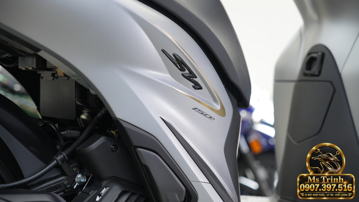 Honda SH150i Ý xám bạc 2027 tại Bắc Ninh - Nhập Ý, tem vàng sang trọng, giá tốt