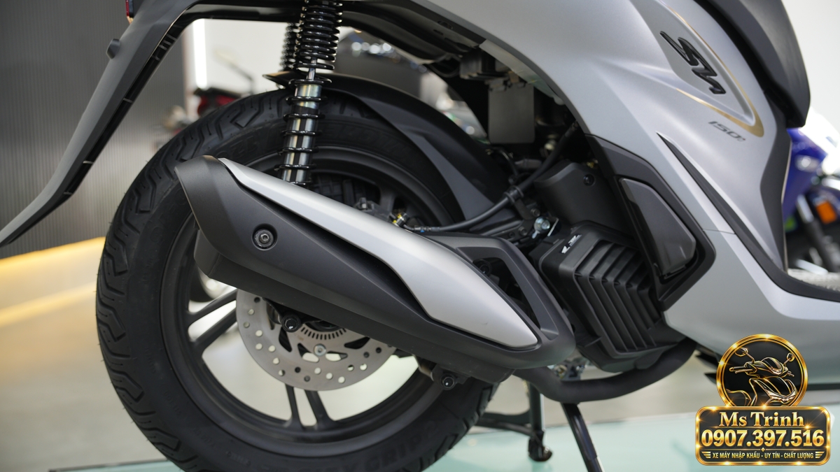 Honda SH150i Ý xám bạc 2027 tại Bắc Ninh - Nhập Ý, tem vàng sang trọng, giá tốt