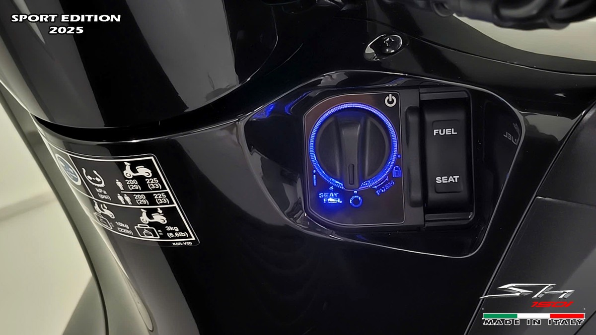Honda SH150i 2025 Italy Sport Edition Màu Đen, Nhập Chính Hãng, Giá Rẻ tại Bắc Ninh