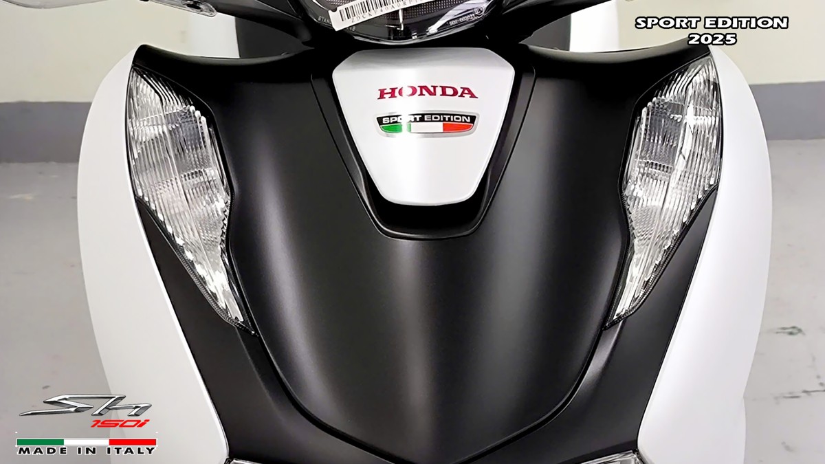 Honda SH150i Sport Edition 2025 Trắng, Made In Italy, Nhập Chính Hãng tại Bắc Ninh