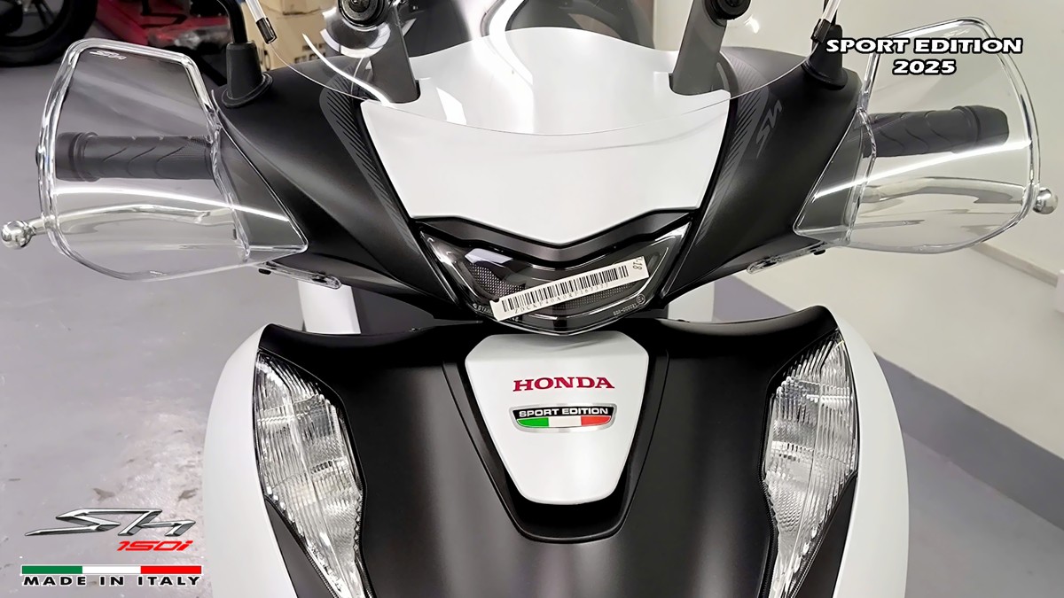 Honda SH150i Sport Edition 2025 Trắng, Made In Italy, Nhập Chính Hãng tại Bắc Ninh
