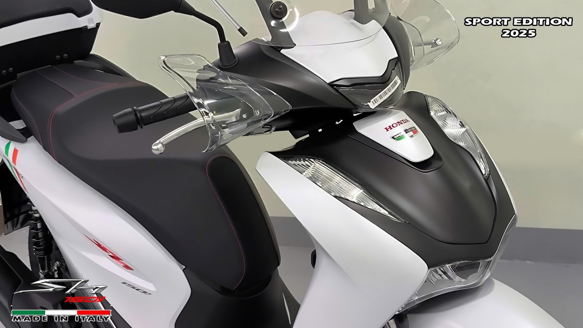 Honda SH150i Sport Edition 2025 Trắng, Made In Italy, Nhập Chính Hãng tại Bắc Ninh