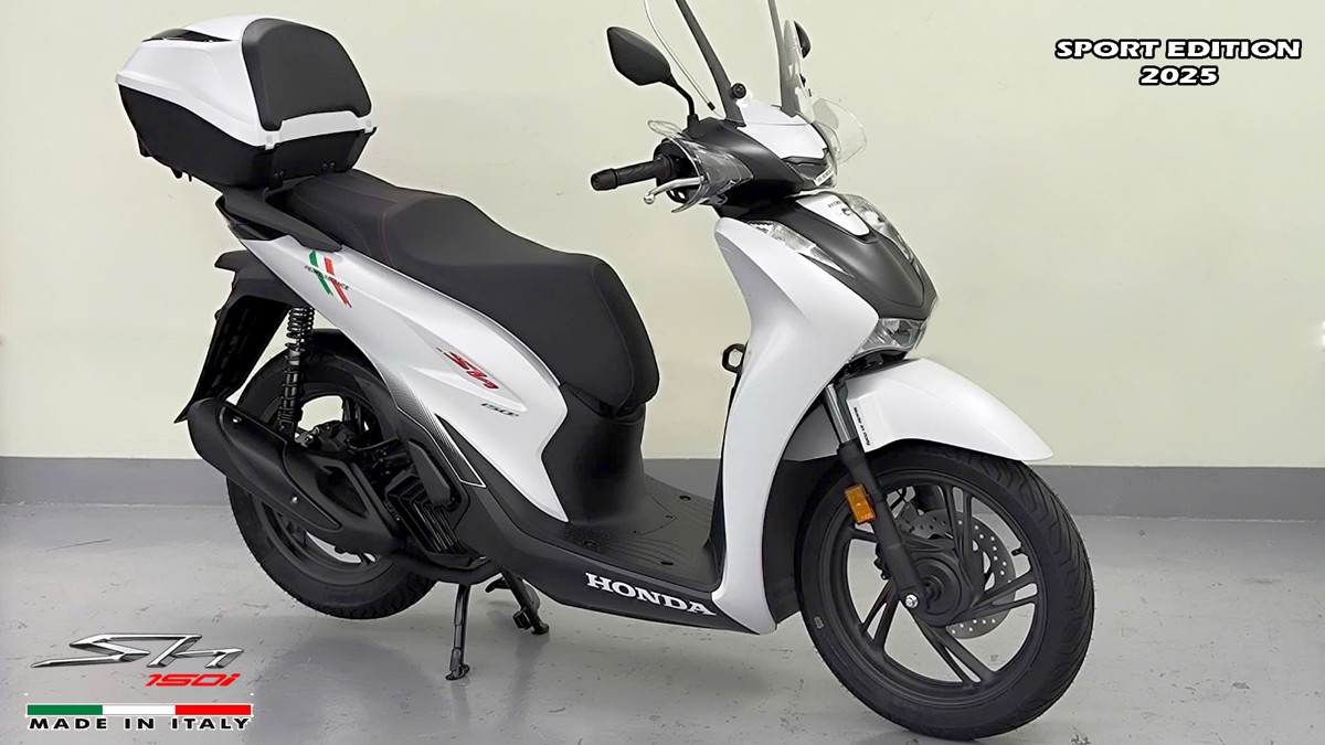 Honda SH150i Sport Edition 2025 Trắng, Made In Italy, Nhập Chính Hãng tại Bắc Ninh