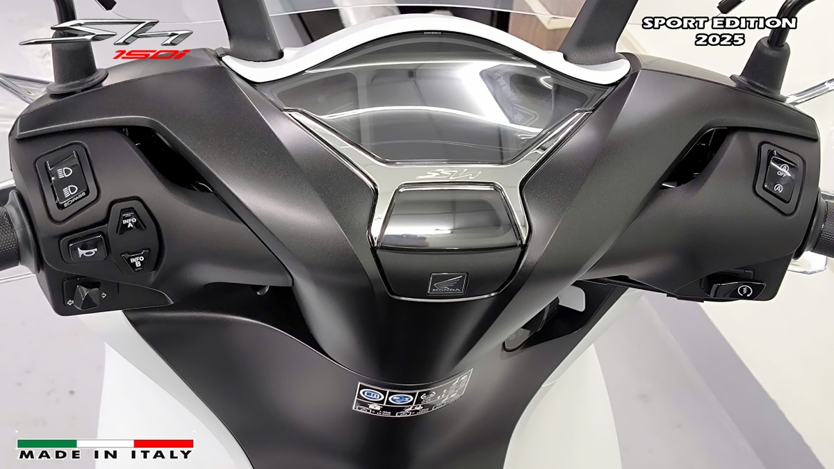 Honda SH150i Sport Edition 2025 Trắng, Made In Italy, Nhập Chính Hãng tại Bắc Ninh