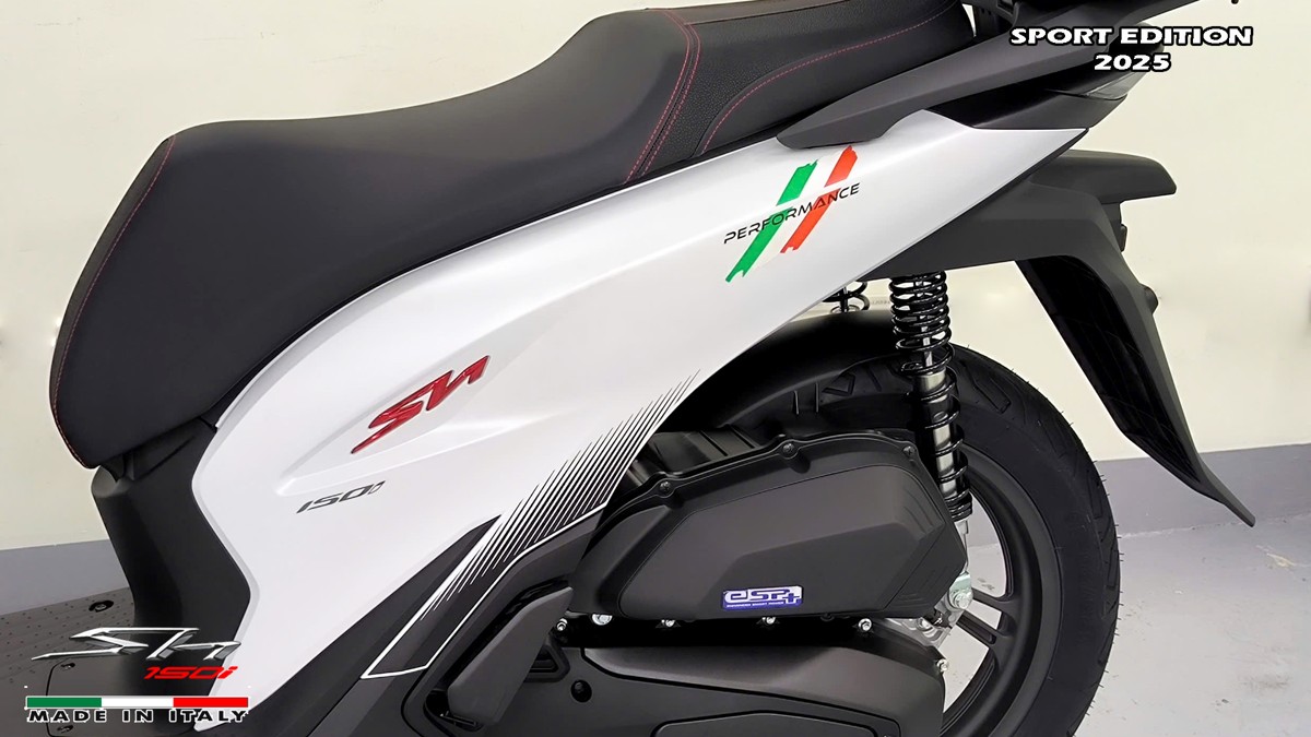 Honda SH150i Sport Edition 2025 Trắng, Made In Italy, Nhập Chính Hãng tại Bắc Ninh