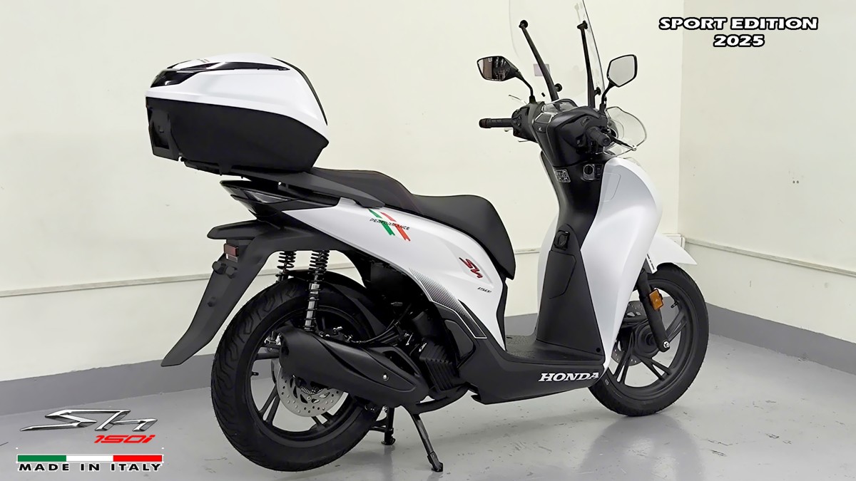 Honda SH150i Sport Edition 2025 Trắng, Made In Italy, Nhập Chính Hãng tại Bắc Ninh